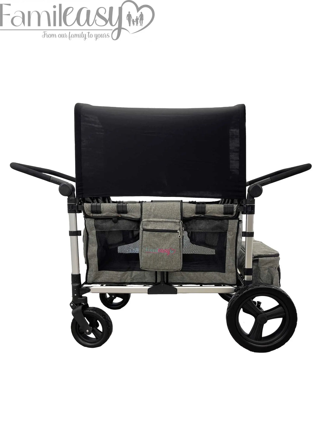 Famileasy Living - Luxury 4-Seat Stroller Wagon for Kids