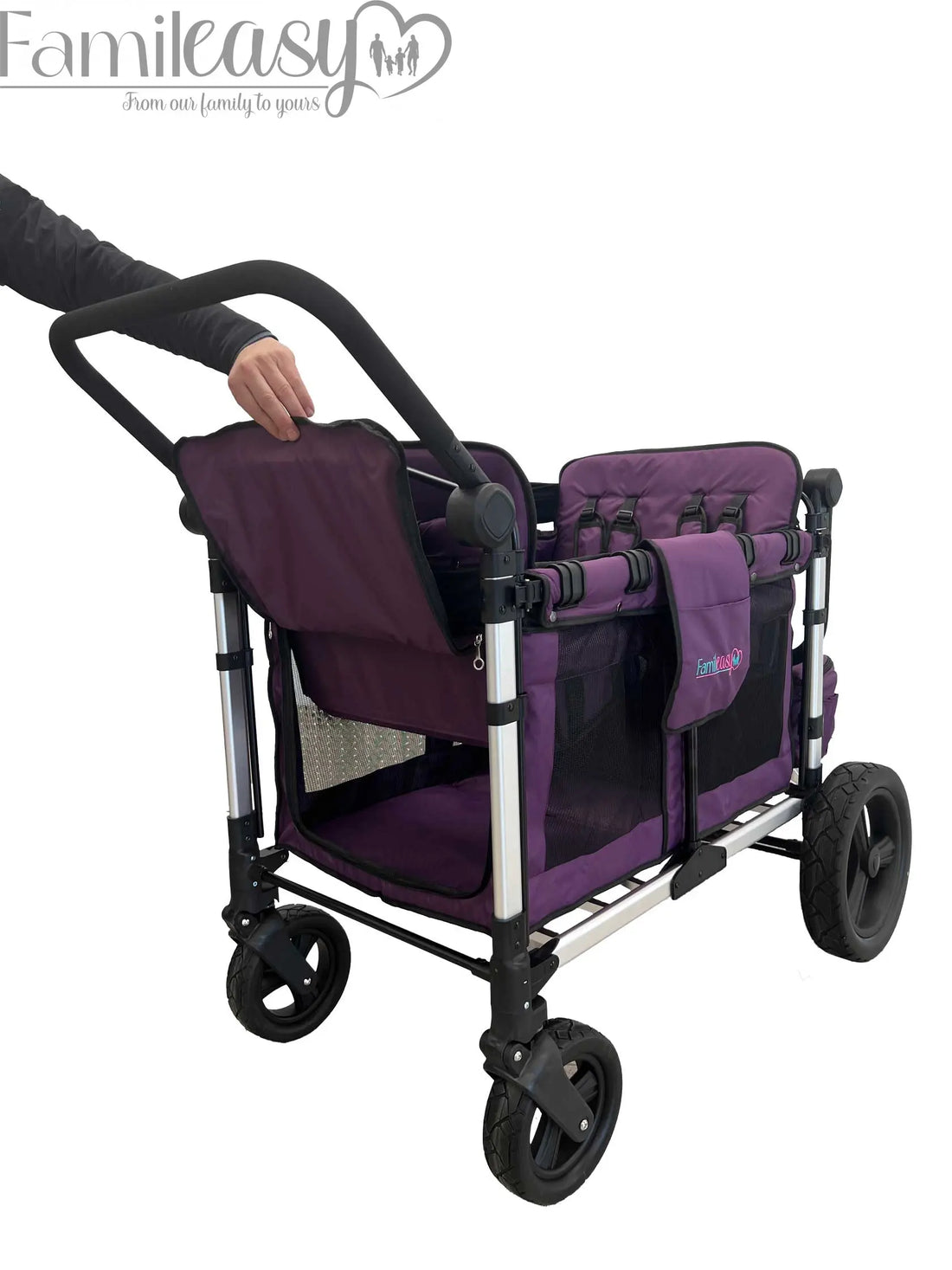 Famileasy Living Luxury 4-Seat Stroller Wagon