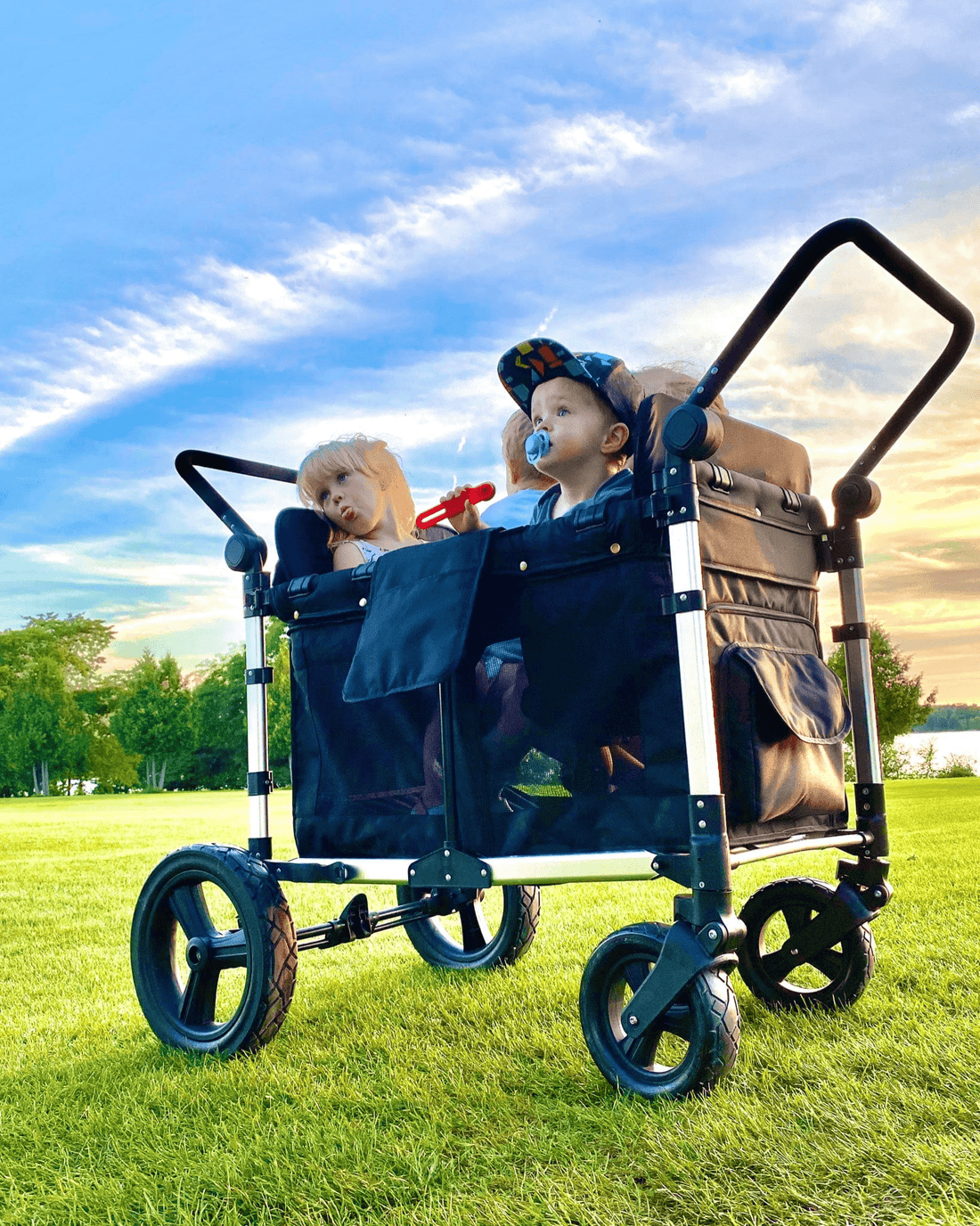 Push wagon top for kids